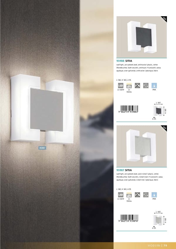 EGLO 2020 2021 Outdoor Luminaires - Page 81