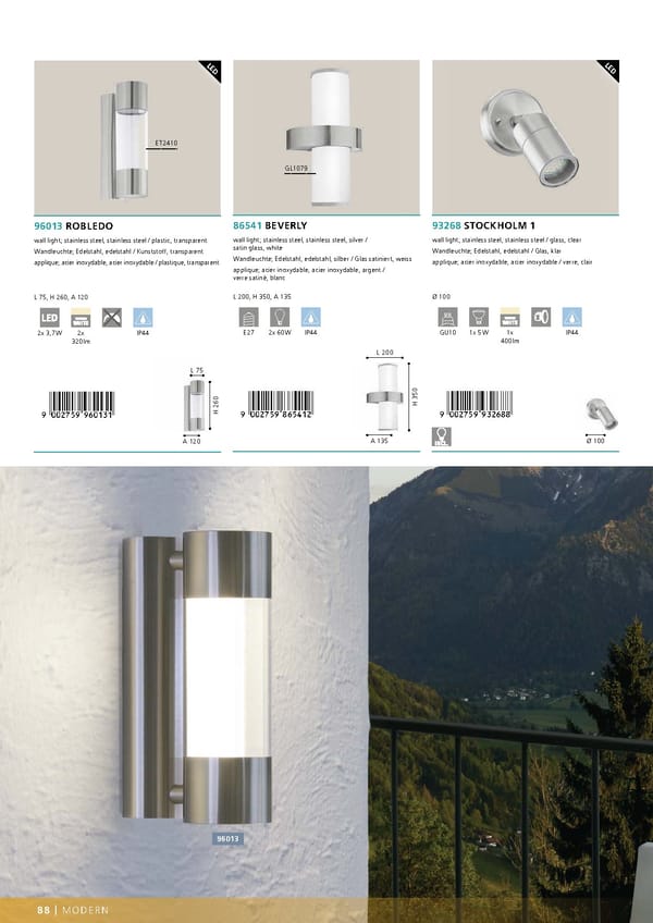 EGLO 2020 2021 Outdoor Luminaires - Page 90
