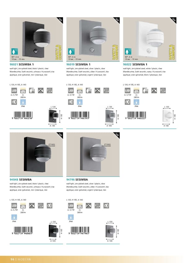 EGLO 2020 2021 Outdoor Luminaires - Page 98