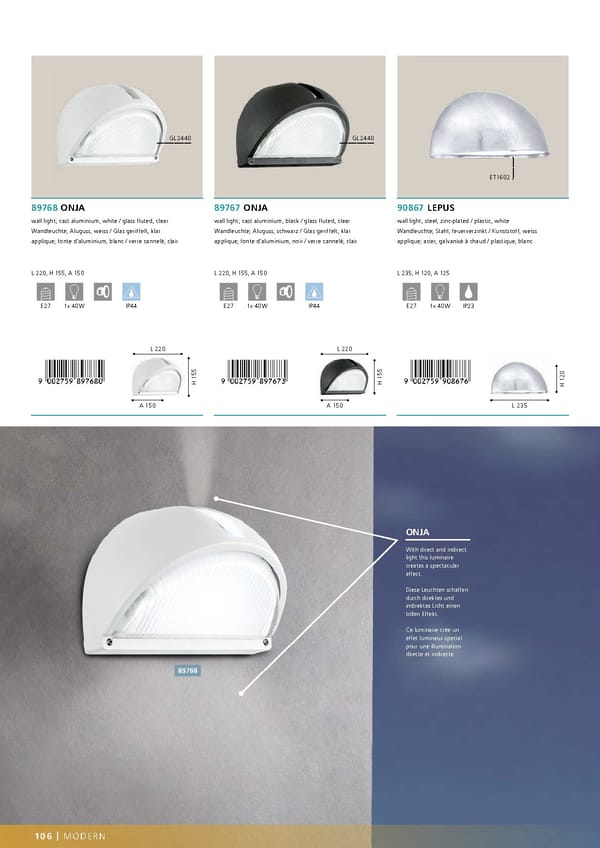 EGLO 2020 2021 Outdoor Luminaires - Page 108