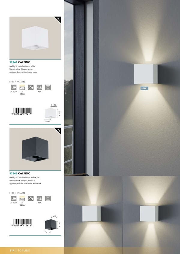 EGLO 2020 2021 Outdoor Luminaires - Page 116