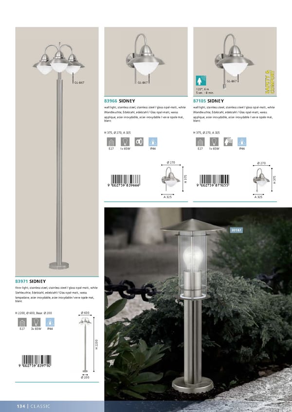 EGLO 2020 2021 Outdoor Luminaires - Page 136