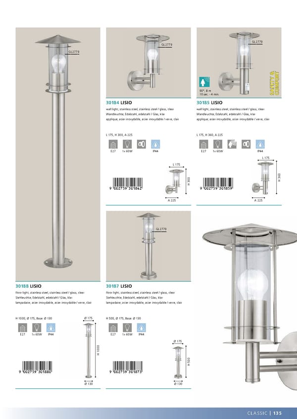 EGLO 2020 2021 Outdoor Luminaires - Page 137