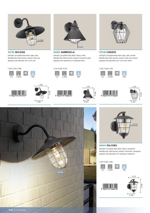 EGLO 2020 2021 Outdoor Luminaires - Page 142