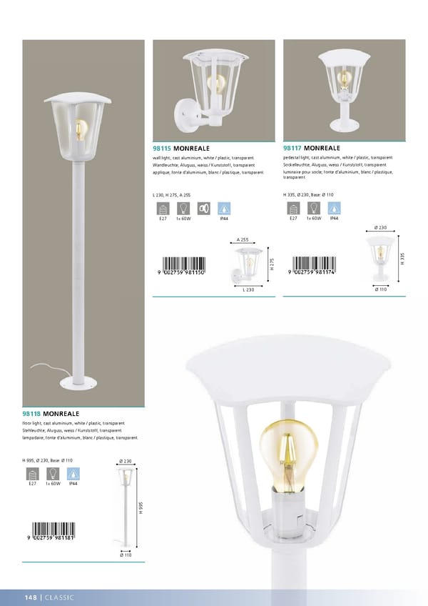 EGLO 2020 2021 Outdoor Luminaires - Page 150