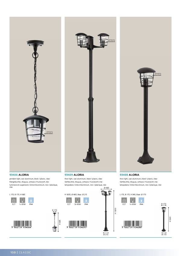 EGLO 2020 2021 Outdoor Luminaires - Page 152