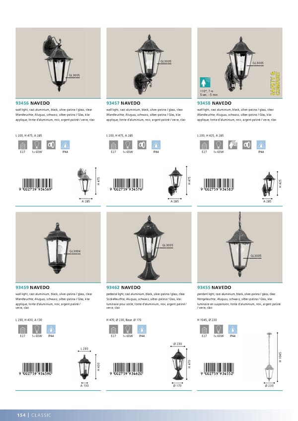 EGLO 2020 2021 Outdoor Luminaires - Page 156