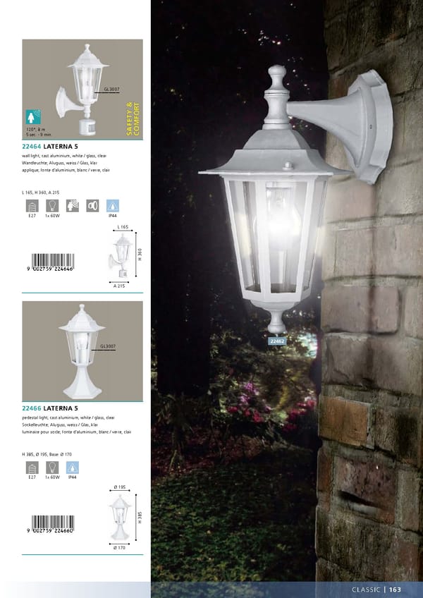 EGLO 2020 2021 Outdoor Luminaires - Page 165