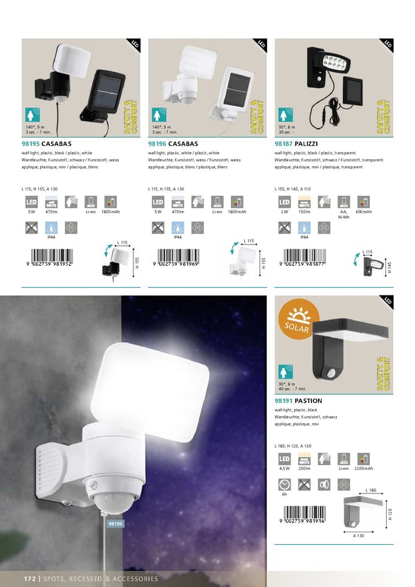 EGLO 2020 2021 Outdoor Luminaires - Page 174