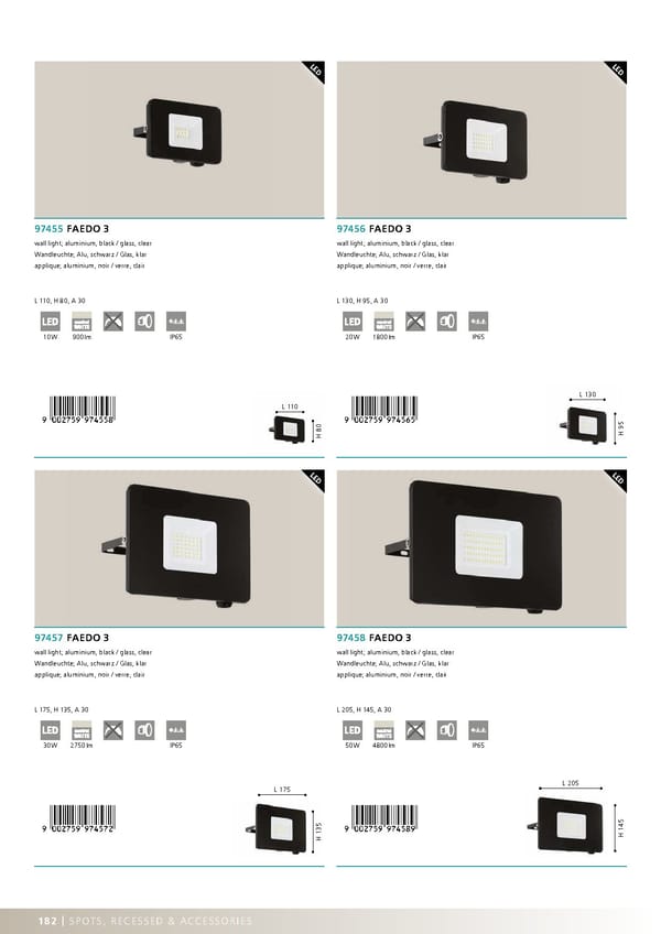 EGLO 2020 2021 Outdoor Luminaires - Page 184