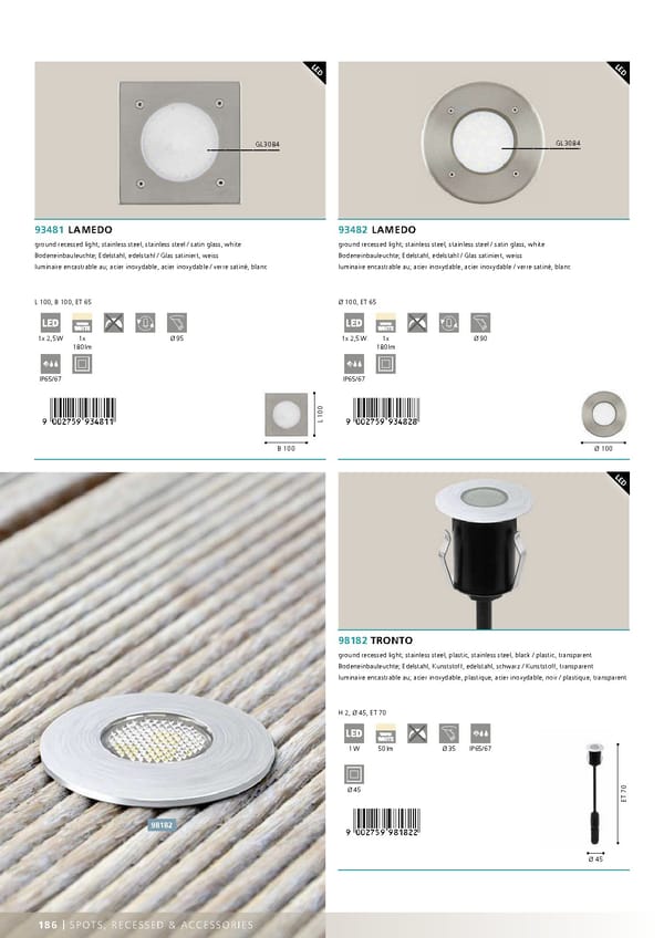 EGLO 2020 2021 Outdoor Luminaires - Page 188