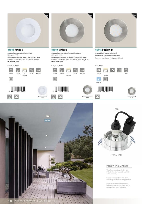 EGLO 2020 2021 Outdoor Luminaires - Page 192