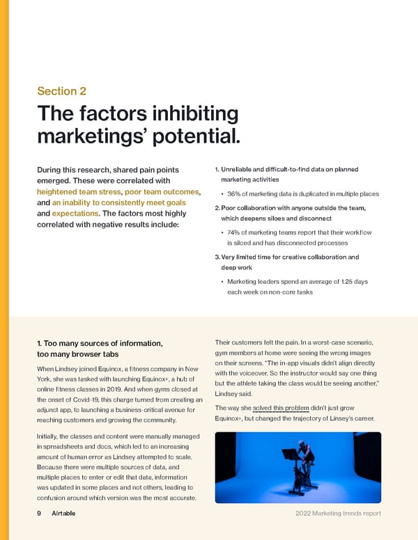Airtable Marketing Trends Report 2022 - Page 9