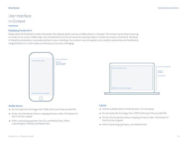 Facebook Brand Book - Page 24