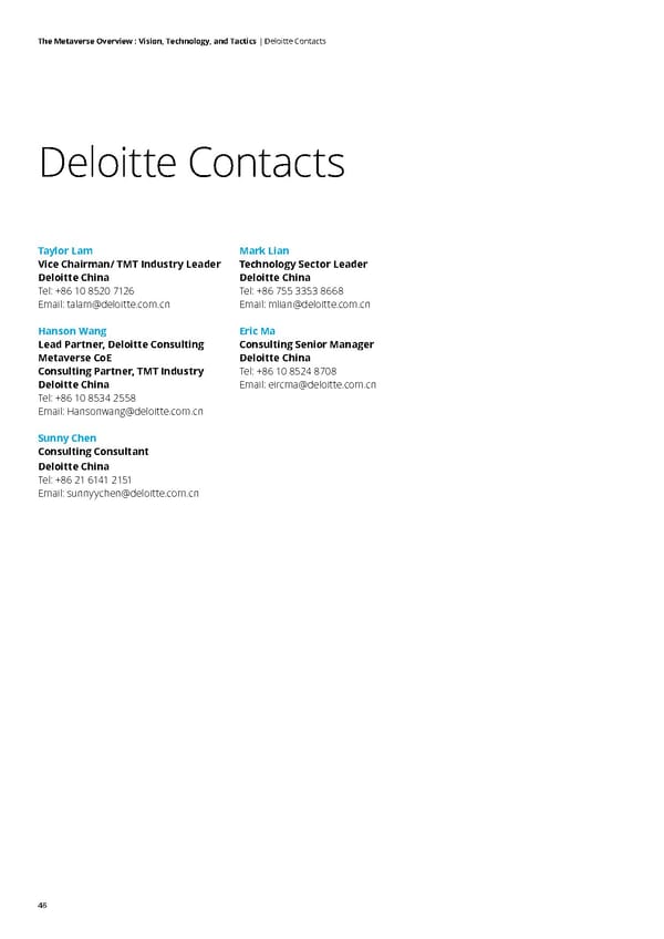 Deloitte The Metaverse Overview - Page 48