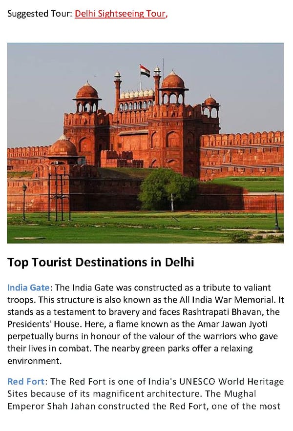 Must Visit Attraction on Your India Golden Triangle Tours - Page 3