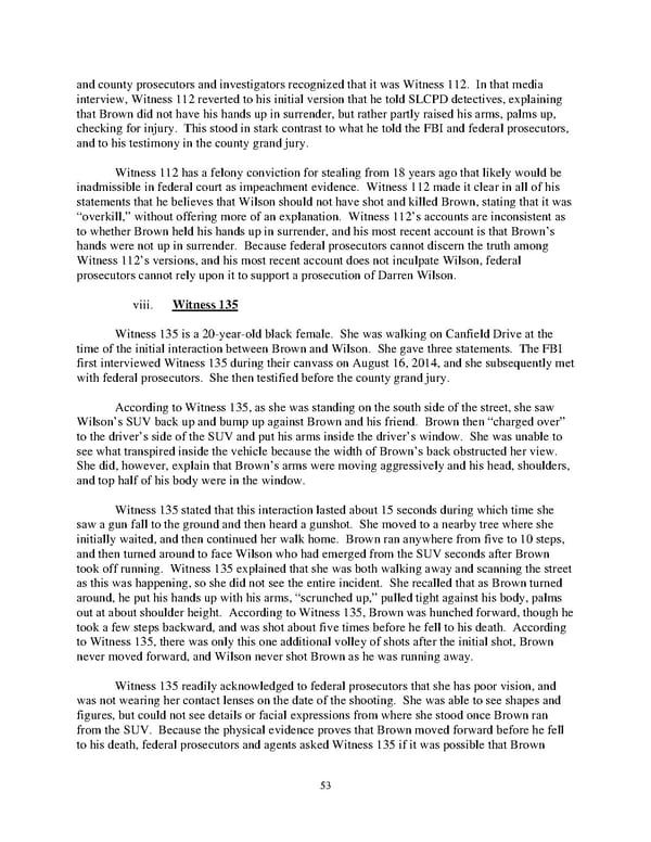 DOJ Report on Shooting of Michael Brown  - Page 53