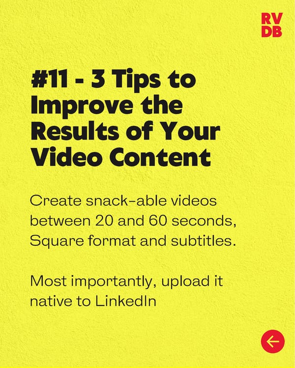 Top 21 Tips to Get More Results With Your Content - Page 12