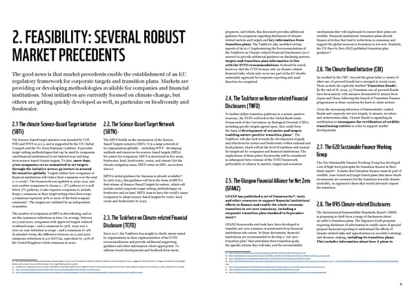 Corporate Sustainability & Transition Plans - Page 7