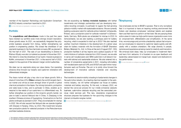 Integrated Report | BASF - Page 30