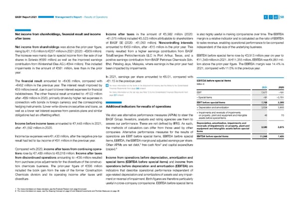 Integrated Report | BASF - Page 58