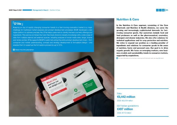 Integrated Report | BASF - Page 85