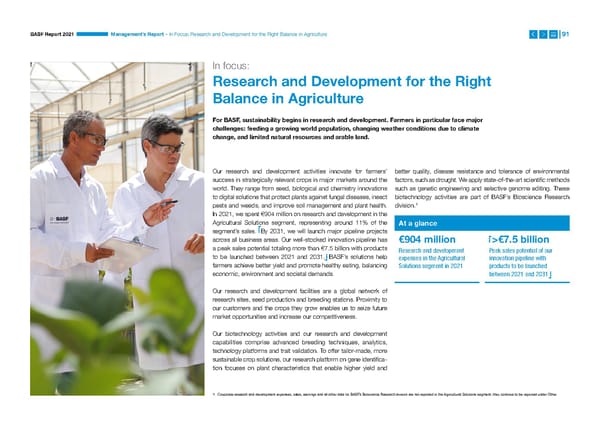 Integrated Report | BASF - Page 91