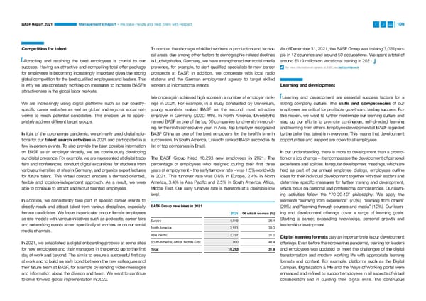 Integrated Report | BASF - Page 100