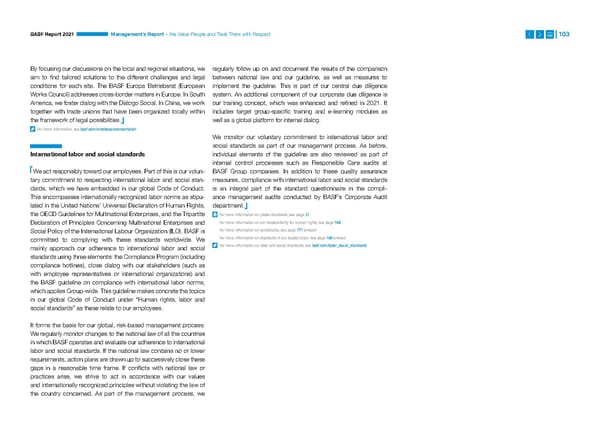 Integrated Report | BASF - Page 103
