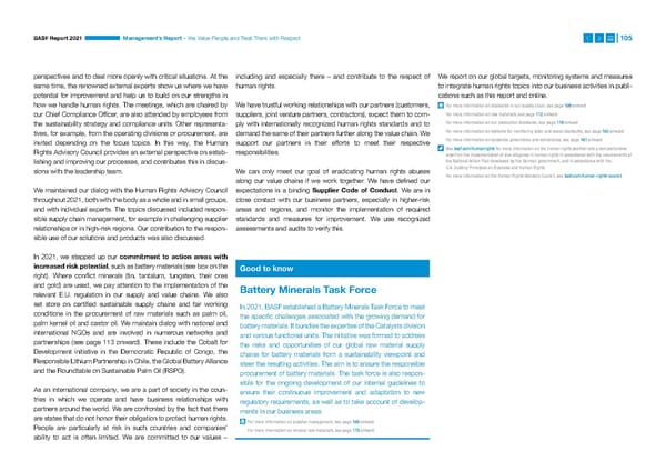 Integrated Report | BASF - Page 105
