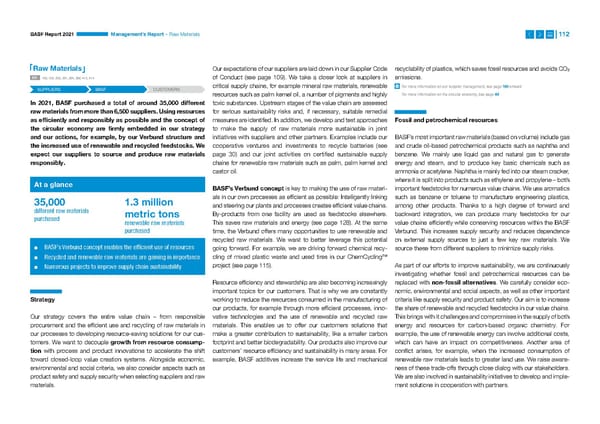 Integrated Report | BASF - Page 112