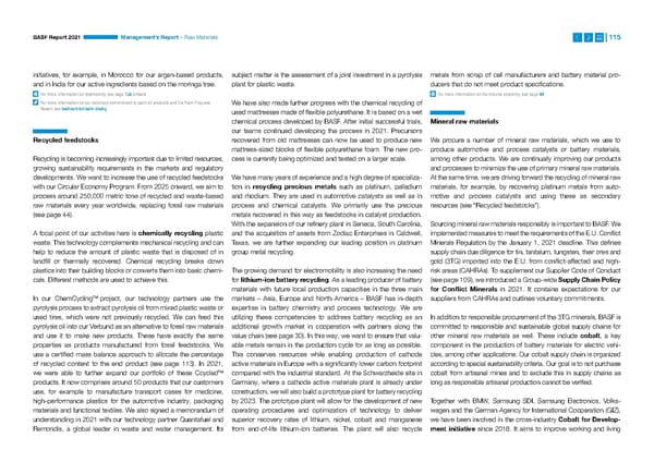 Integrated Report | BASF - Page 115