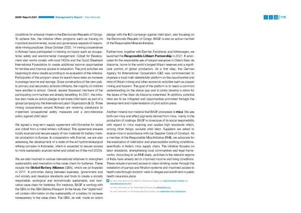 Integrated Report | BASF - Page 116