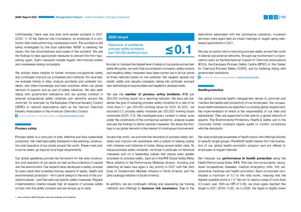 Integrated Report | BASF - Page 120