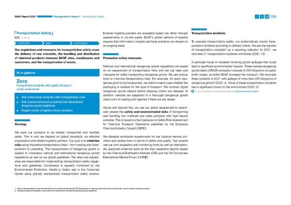 Integrated Report | BASF - Page 125