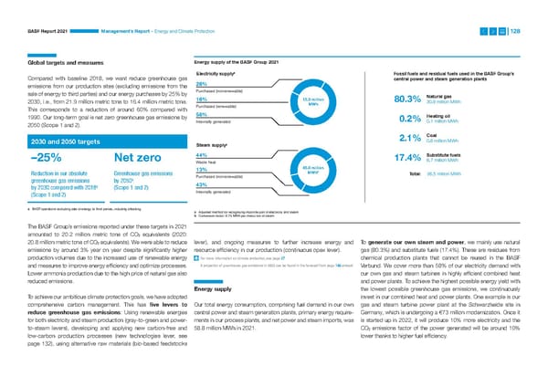 Integrated Report | BASF - Page 128