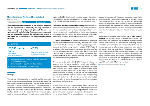 Integrated Report | BASF - Page 133