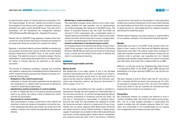 Integrated Report | BASF - Page 154