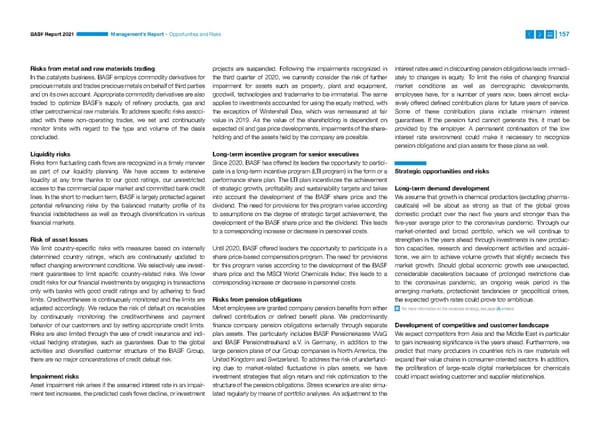 Integrated Report | BASF - Page 157