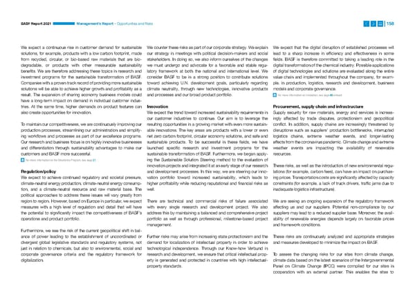 Integrated Report | BASF - Page 158