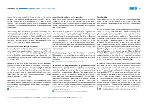 Integrated Report | BASF - Page 159