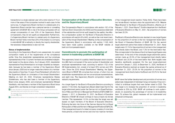 Integrated Report | BASF - Page 167