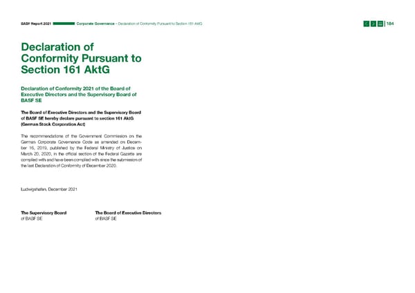 Integrated Report | BASF - Page 184