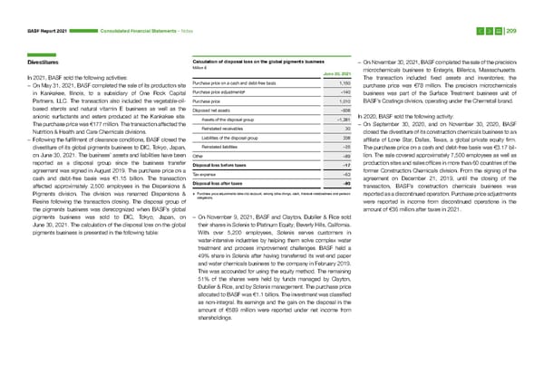 Integrated Report | BASF - Page 209