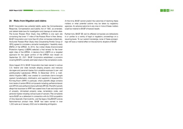 Integrated Report | BASF - Page 262