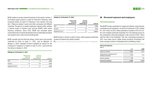 Integrated Report | BASF - Page 279