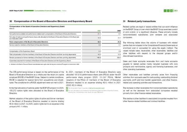 Integrated Report | BASF - Page 283