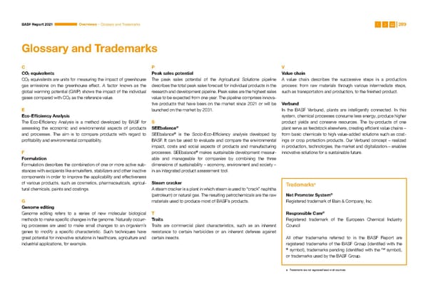 Integrated Report | BASF - Page 289