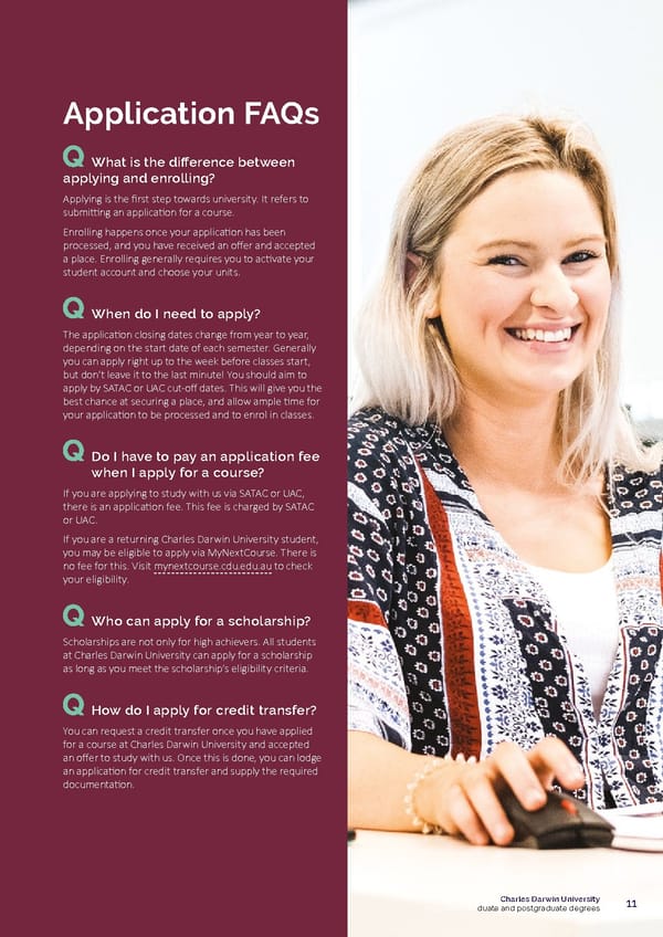 CDU Course Guide Flipbook - Page 15