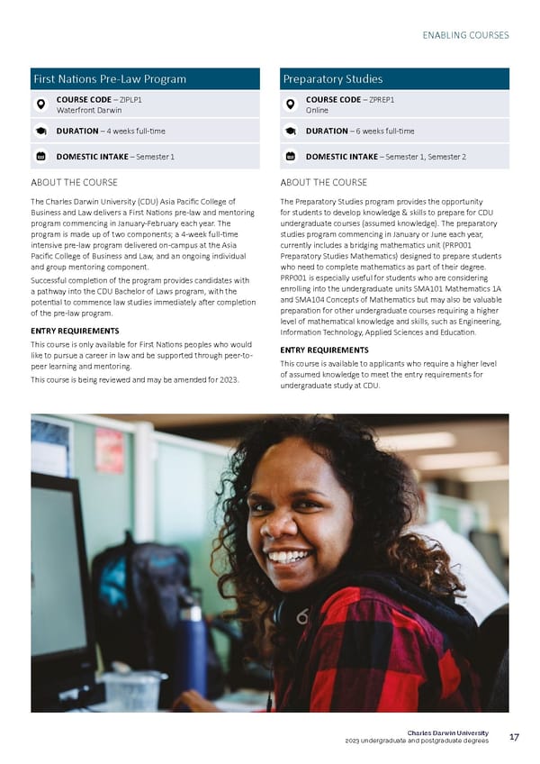 CDU Course Guide Flipbook - Page 21